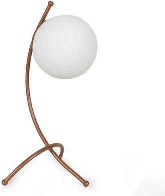 Wonderlamp Wonderlamp - L&aacute;mpara De Mesa Kelen Opal Cobre