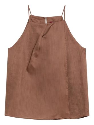 Max Mara halterneck top - Brown