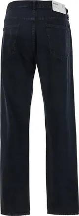A Gold E Mens Jeans Curtise Black Denim Regenerative Cotton