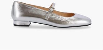 Alohas Womens Por Do Sol Ballet Flats In Silver
