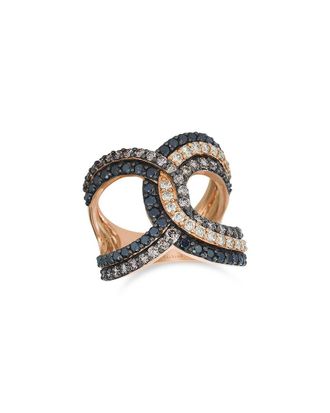 Le Vian Chocolate Layer Cake 14K Rose Gold 2.24 ct. tw. Diamond Ring