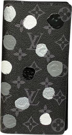 Louis Vuitton Monogram Eclipse Black Monogram Eclipse Long Wallet (Bi-Fold) (Pre-Owned)
