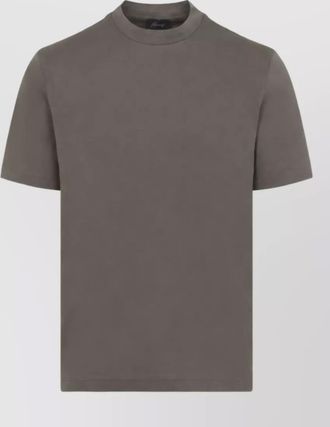 Brioni cotton crew-neck short-sleeve t-shirt