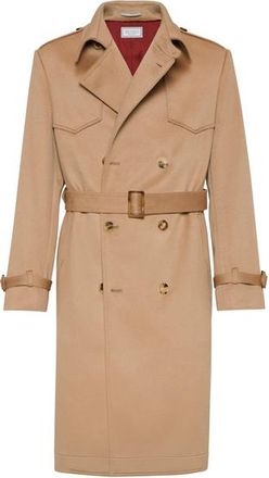 Brunello Cucinelli Trench coat in Beige at Nordstrom, Size 54 It