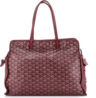 Goyard Hardy Pet Carrier Coated Canvas PM