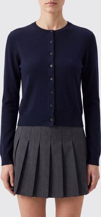 Lisa Yang Cardigan girocollo slim fit in puro cashmere