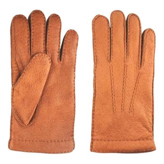 Restelli Guanti unisex, Accessoires, Bruin, Maat: 9 1/2 IN