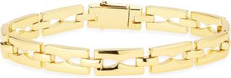 Argento Vivo Rectangle Chain Bracelet in Gold at Nordstrom Rack