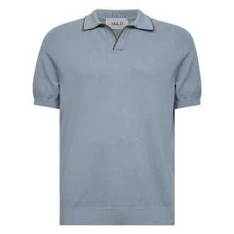 D4.0 Polo Shirts, male, Green, Size: 2XL Cotton Polo Shirt