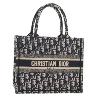 Dior Bolso de mano Vintage Trotter Canvas Pre-owned - Pre-owned - Mujer - Azul - ONE SIZE