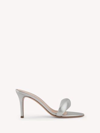 Gianvito Rossi Bijoux Mule 85 in Silver at Nordstrom, Size 40.5