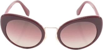 Miu Miu Pre-owned Accessories, female, Red, Size: ONE SIZE Pre-owned Sunglasses