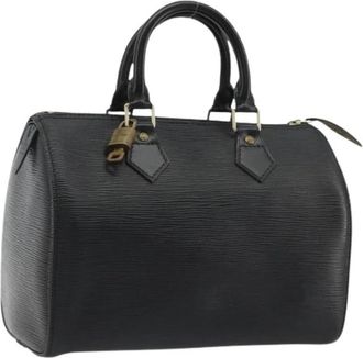 Louis Vuitton Pre-owned Vintage Handbag - Dames - Vintage Handtas - Zwart - ONE Size - Leer - Vintage