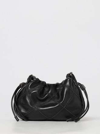 Brunello Cucinelli Borsa Bucket Mellow Brunello Cucinelli in nappa Shiny trapuntata con Precious Chain