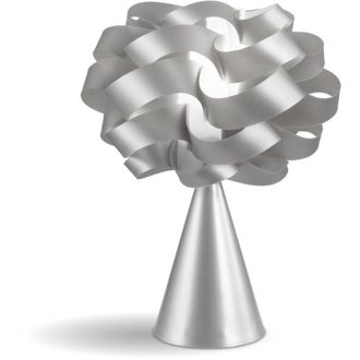 Linea Zero Lampada Ricaricabile Da Tavolo Cloud Polilux Argento 1 Luce Led
