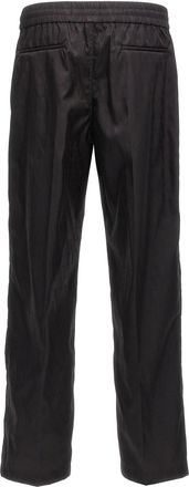 Valentino Garavani Mens Black Polyamide Casual Pants
