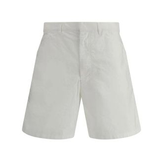 Prada Hombre, Pantalones cortos, Blanco, Talla: S