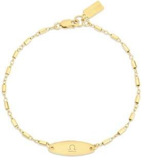 Set & Stones Zodiac Sign Bracelet in Gold /Libra at Nordstrom, Size 7