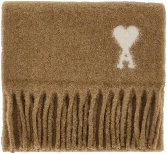 Ami Ami de Coeur alpaca-blend scarf Man One Size