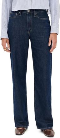 Rag & Bone Womens Featherweight Logan Wide Leg Jeans