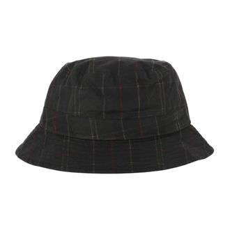Barbour Haydon Tartan Bucket Hat - unisex - Hoeden - Groen - M - Accessoires