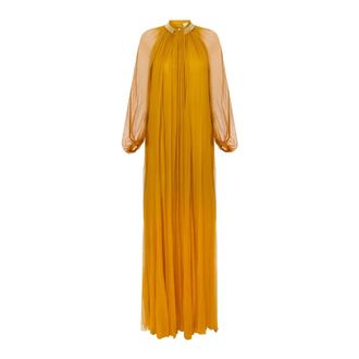 Elisabetta Franchi Dames, Jurken, Geel, Maat: XL