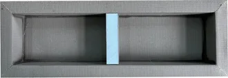 Vente-Unique Vente-unique - Nicchia Per Doccia Da Incasso Pronta Da Piastrellare Con 1 Scaffale 31 X 91 Cm - Klara
