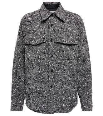 Victoria Beckham Camicia utility in bouclé