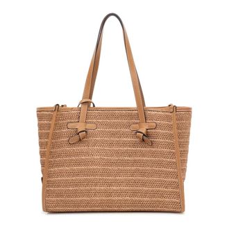 Gianni Chiarini Tote Bags, female, Beige, Size: ONE SIZE Marcella Borsa Tessuto