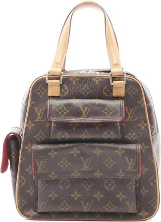 Louis Vuitton Pre-owned Handbags, female, Brown, Size: ONE SIZE Pre-owned Vintage Monogram Canvas Handbag
