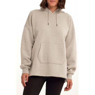 Threads 4 Thought Missy Triblend Fleece Tunic in Light Heather Grey at Nordstrom, Size X-Small