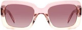 Kate Spade New York bellamys 52mm gradient rectangular sunglasses in 035J-3X at Nordstrom Rack