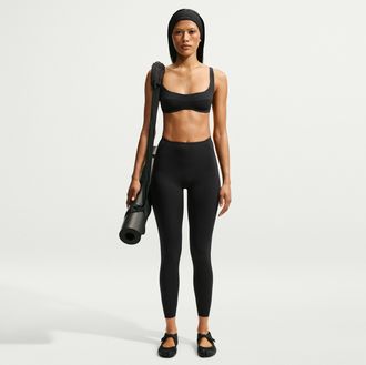 Nike Womens SKIMS Studio Stretch 26 Leggings in White | IR8680-096