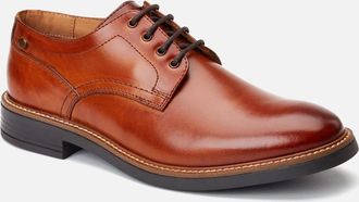 base Mens Base London Durham Leather Mens Burnt Tan Lace-Up Shoes - Brown - Size: 12