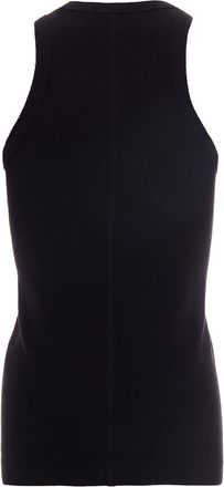 Lacoste Womens Tank Top Slim Black Cotton T-Shirts & Jerseys