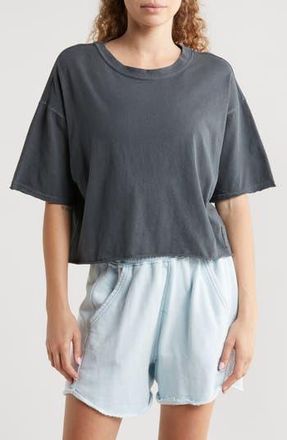 Free People FP Movement Inspire Cotton T-Shirt in Black at Nordstrom Rack, Size Medium