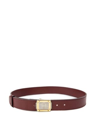 Cartier 2000s leren gespriem - Rood
