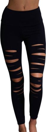 Onzie Shred Capris Pant In Onz Black