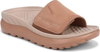 Vionic Rejuvenate Slide Sandal in Mocha Mousse at Nordstrom, Size 13