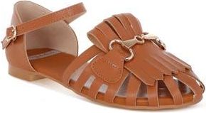 Rag & Co. Ramita Kiltie Fringe Sandal in Tan at Nordstrom Rack, Size 8.5