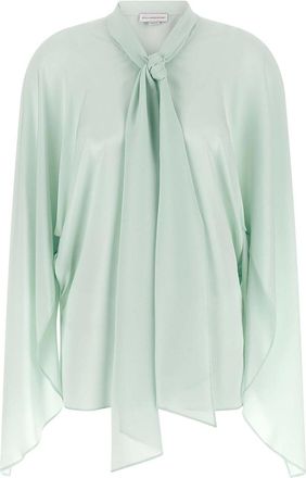 Stella McCartney Lavallire Collar Shirt