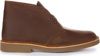 Clarks Desert Boot Evo Bijenwas Mannen - Heren - Veterlaarzen - Bruin - 39 1/2 EU - Leer - Schoenen