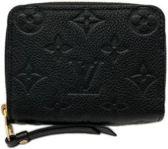 Louis Vuitton Pre-owned Monogram Empreinte Portemonnee - Dames - Vintage Accessoires - Zwart - ONE Size - Leer - Vintage
