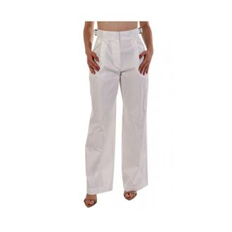 Emporio Armani Dames, Broeken, Wit, Maat: XL Katoen