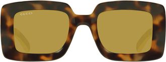 Gucci Sunglasses Gg1718 S 002 Havana/Brown Women