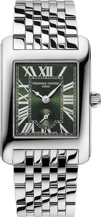 Frederique Constant Fr&eacute;d&eacute;rique Carr&eacute;e Womens Silver Watch FC-235GR2C6B Stainless Steel - One Size
