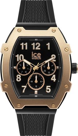 Ice Watch Ice Watch Ice Boliday - Zwart Rose-goud Unisex Zwarte Horloge 023315