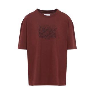 Maison Margiela T-Shirts, male, Red, Size: XS T-shirt