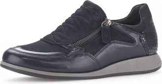 Gabor Women Trainers, Ladies Low-Tops,Removable Insole,Low Shoe,Street Shoes,Leisure,Sporty,Dark-Blue/Nightblue,38.5 EU / 5.5 UK
