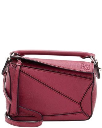 Loewe Pink Calfskin Puzzle Mini Bag (Authentic Pre-Loved)